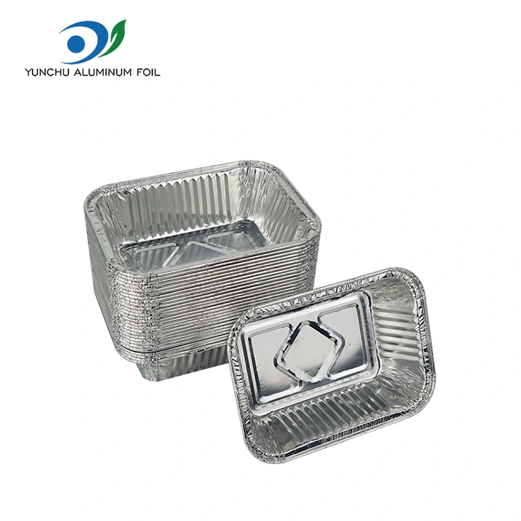 Air Fryer Baking Silver Aluminum Paperezko edukiontziak Air Fryer Baking Silver Aluminum Paperezko edukiontziak