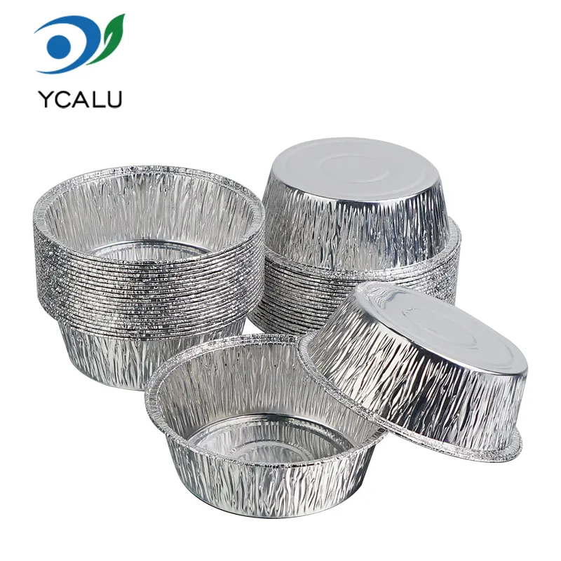 Zilarrezko aluminiozko paperezko ontziak