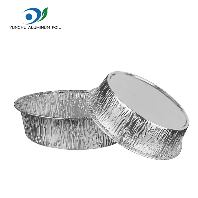 Aire biribila Fryer Zilarrezko Aluminiozko Paperaren edukiontziak