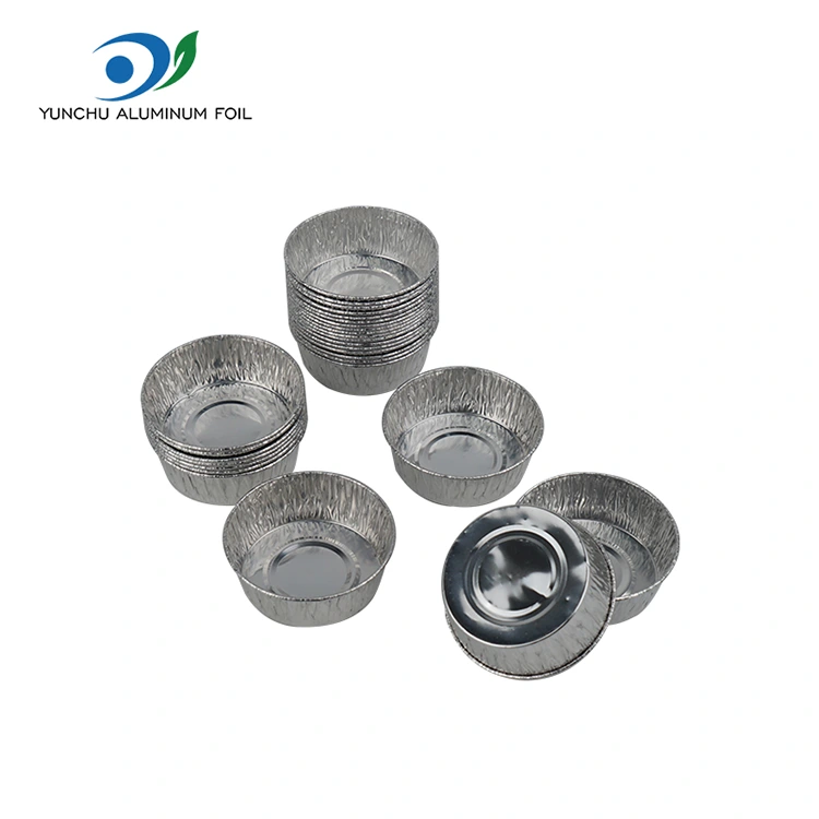 Pastela gozogintza kopa zilarrezko aluminiozko foil elikagaien edukiontzia Pastela gozogintza kopa zilarrezko aluminiozko foil elikagaien edukiontzia