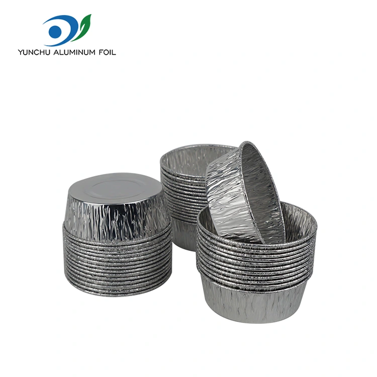 Pastela gozogintza kopa zilarrezko aluminiozko foil elikagaien edukiontzia