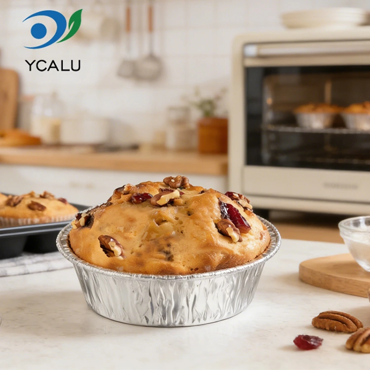 Bozketa botatzeko aire frijigailua Zilarrezko aluminiozko paperezko janari-ontziak