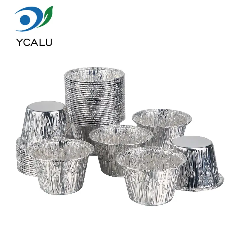 Zilarrezko aluminiozko paperezko ontziak