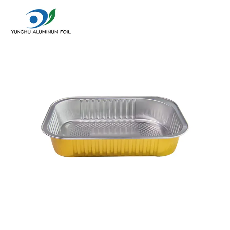 Jantoki angeluzuzena aluminiozko paperezko edukiontziak