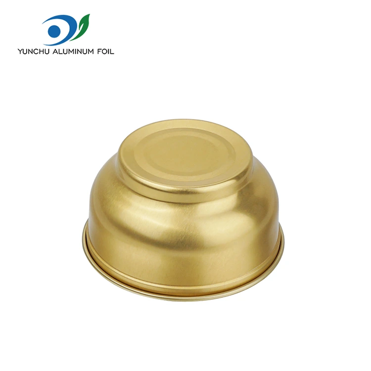 Erabilgarria Urrezko Ontziko Aluminiozko Paperezko edukiontziak