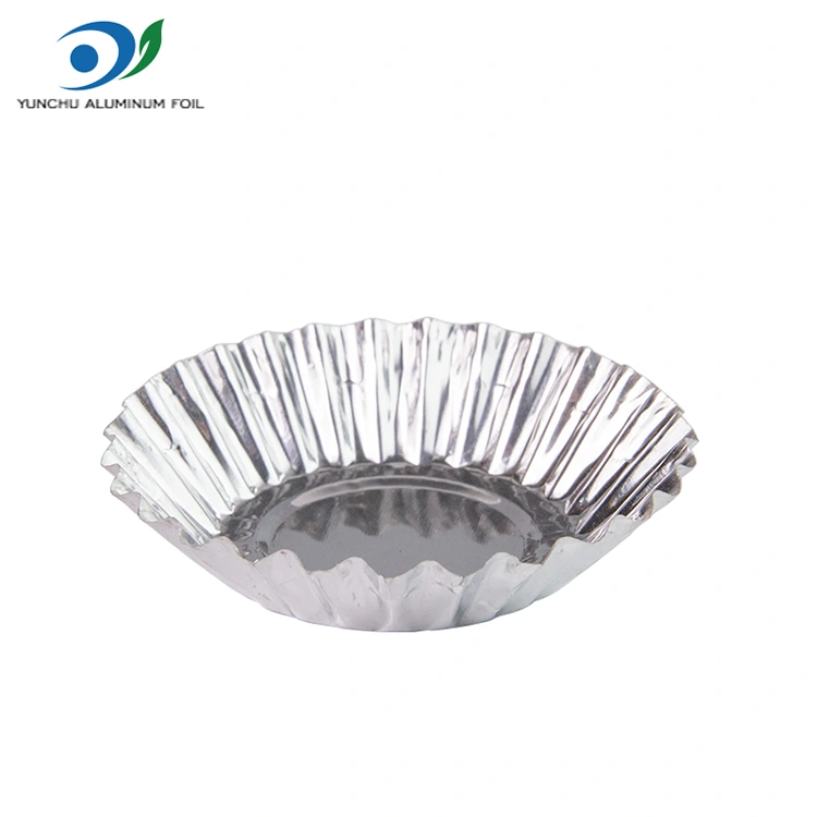 Arrautza tarta tosta txigortutako labean zilarrezko aluminiozko foil elikagaien edukiontzia