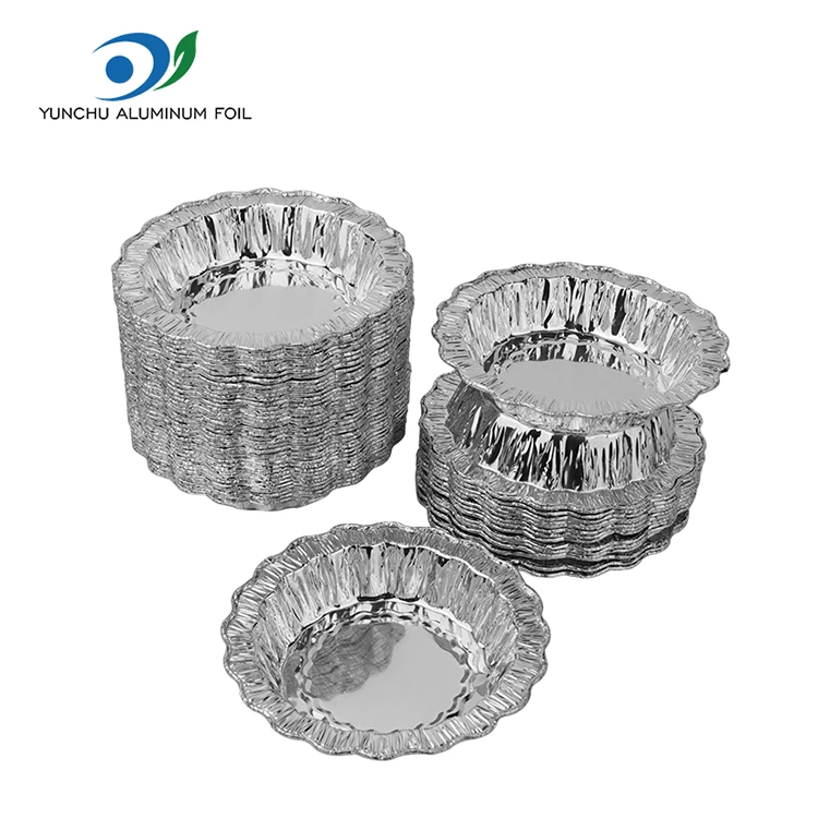 LACE BAKARRIZKO TARTELA Zilarrezko Aluminiozko Paperezko edukiontziak