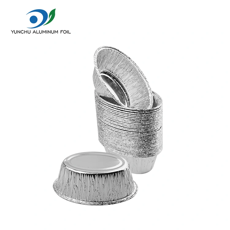 Oval sheolat tarta zilarrezko aluminiozko foil elikagaien edukiontzia