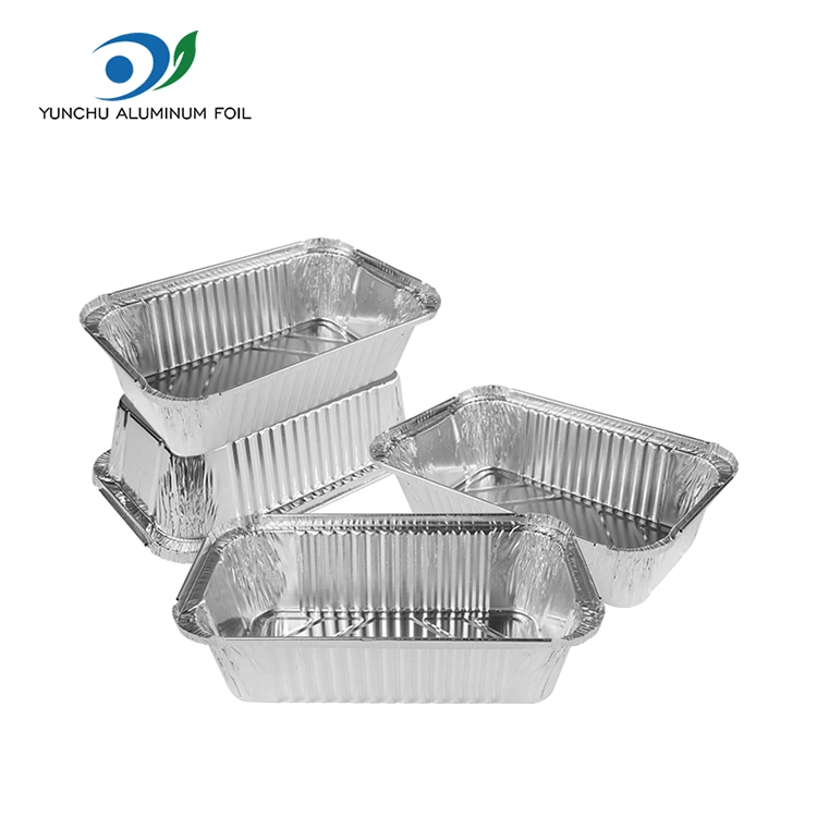 Aire angeluzuzeneko fryer zilarrezko aluminiozko paperezko ontziak Aire angeluzuzeneko fryer zilarrezko aluminiozko paperezko ontziak