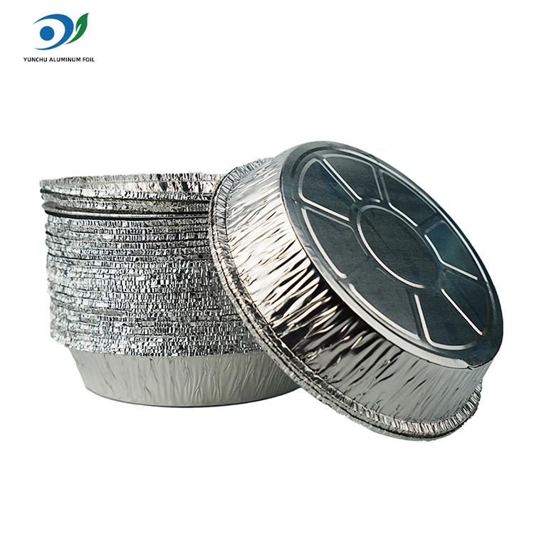 Aire biribila Fryer Pot beroa Zilarrezko aluminiozko foil elikagaien edukiontzia