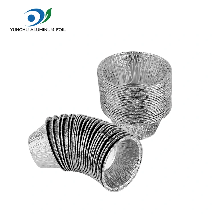 Balaketa biribila tarta zilarrezko aluminiozko foil elikagaien edukiontzia